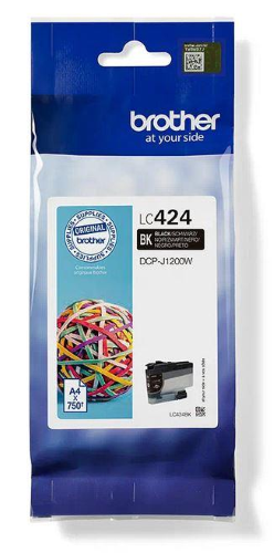 BROTHER LC-424BK INK JET NERO